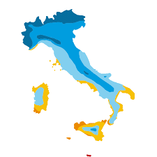 Accensione riscaldamento 2025/2026: date, regole e zone climatiche 1 Aree climatiche