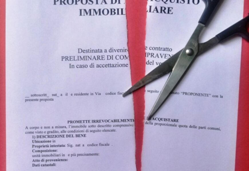 Quando la proposta di acquisto è nulla? I rischi.