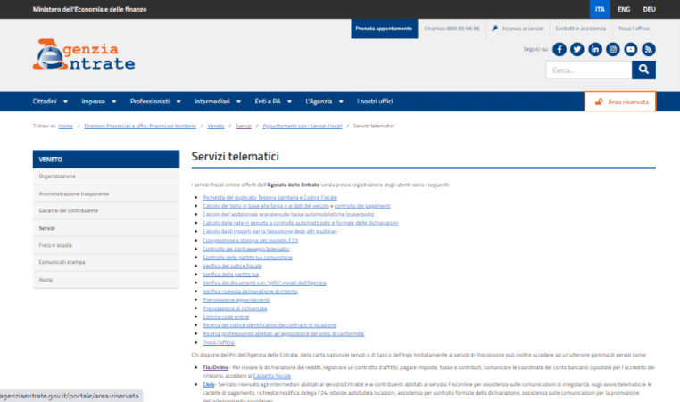 Registrazione del contratto di locazione online: Guida pratica. 1 servizi telematici agenzia entrate