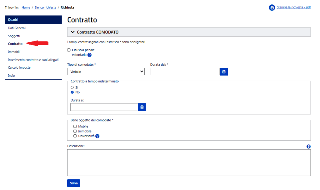 Registrazione del comodato online: Facile in 8 punti. 7 reg comodato contratto