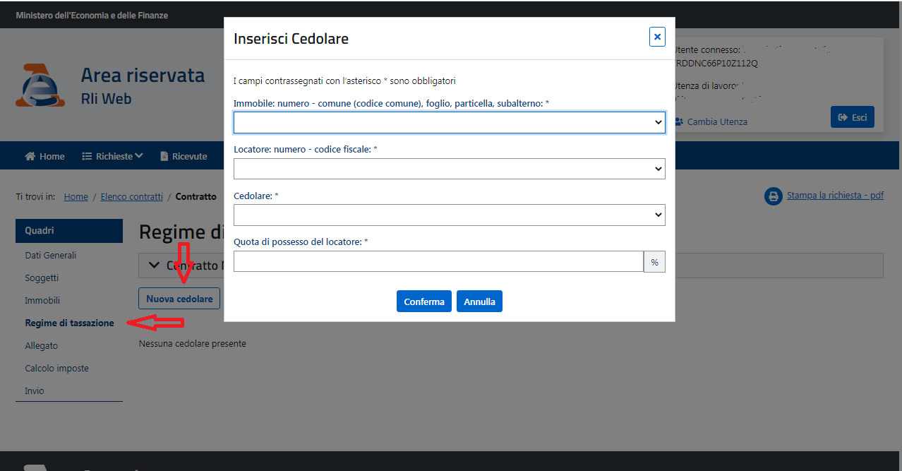 Registrazione del contratto di locazione online: Guida pratica. 12 contratto locazione 13