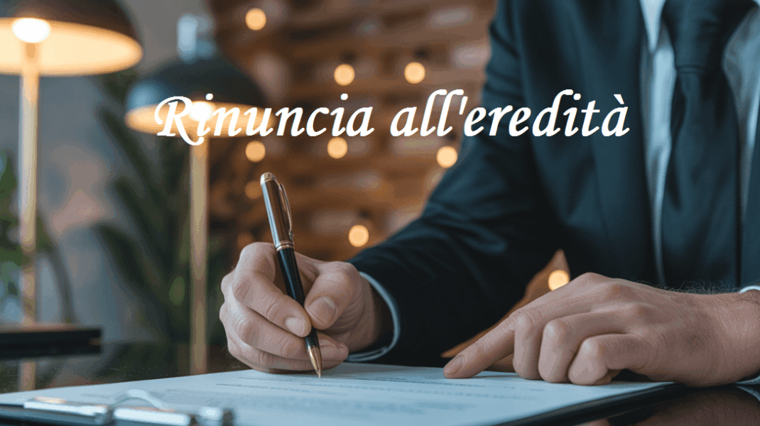 Rinuncia all’eredità: come fare, costi, termini e quando conviene