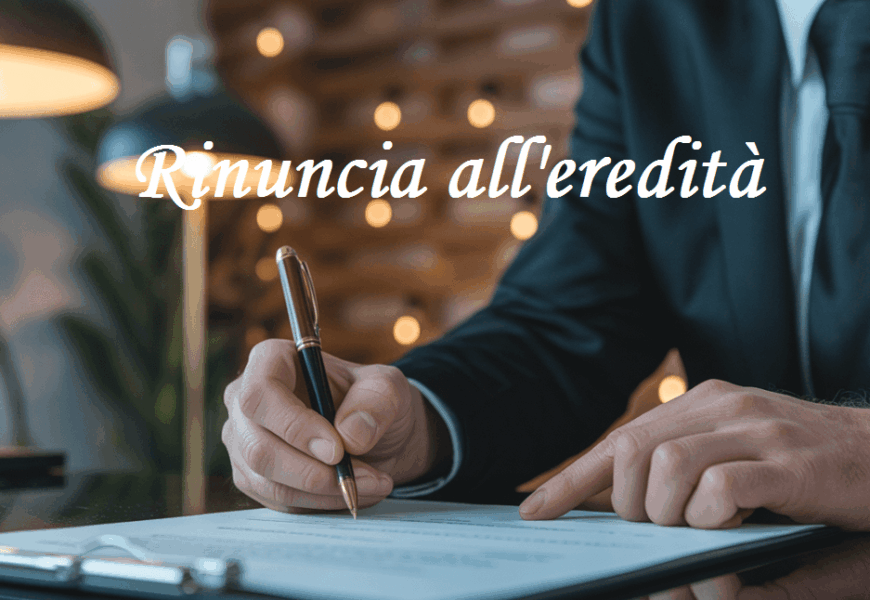 Rinuncia all’eredità: come fare, costi, termini e quando conviene